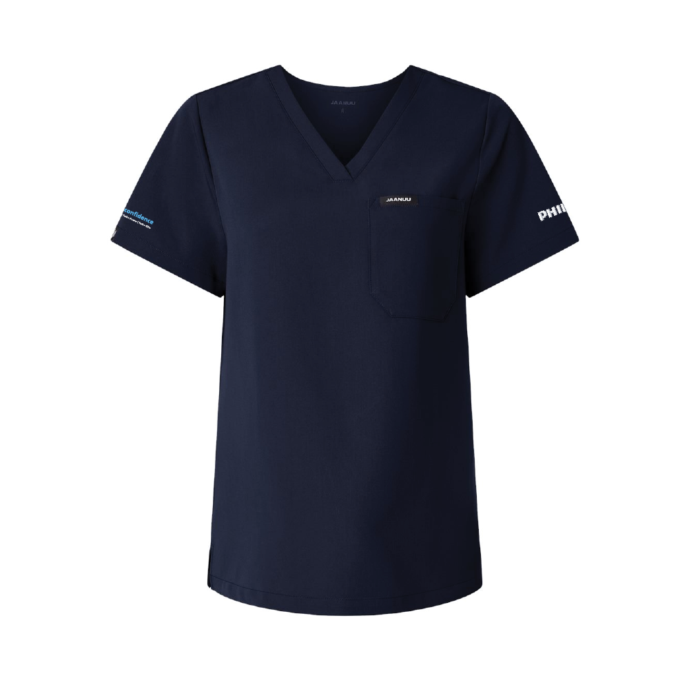 Women's Rhena Essential 1-Pocket Scrub V-Neck Top